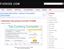 Tablet Screenshot of fixride.com